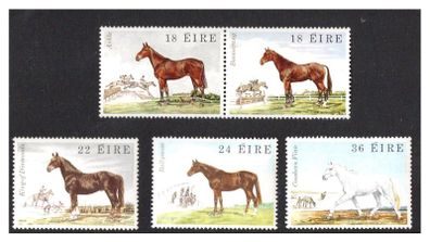 1981 Ireland Fauna & Flora: Horses Commemorative Stamps Mint Never Hinged (MNH)