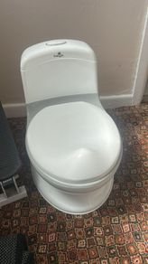 Mini toilet potty and toilet seat