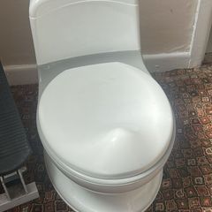 Mini toilet potty and toilet seat