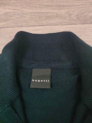 Bugatti Half Zip Cotton Jumper Mens Medium
