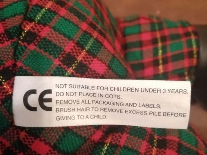 Rare Vintage Tartan Bear 1990