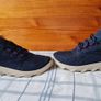 ecco gtx mx low Size 4.5 eu 37 navy/green in excellent condition Image 6