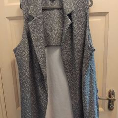 grey half jacket size 20 like new