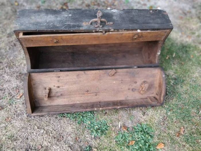 antique tool chest