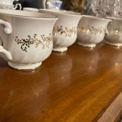 Vintage Old Foley James Kent Fine China Teacups  Staffordshire, England