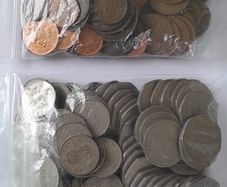 Uk coins mixed bulk lot 203 coins in total registered post included