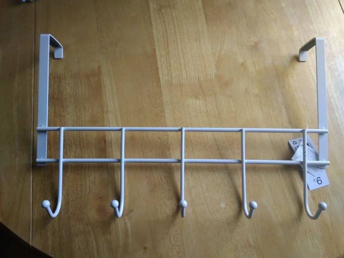 Dunnes Over Door Hanger coat rack 5 Hooks