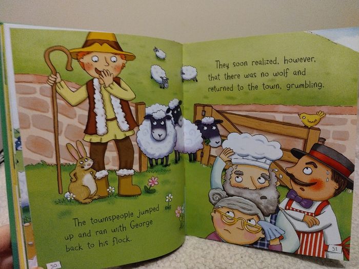 Aesop's Fables hardback storybook collection of stories