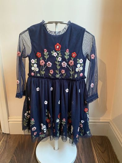 Selection of girls Dresses & Embroidery denim jacket