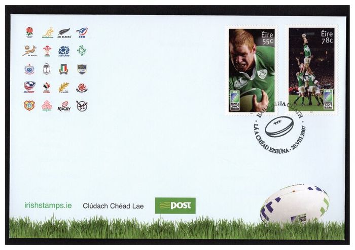 Collection 2007 Ireland Commemorative Stamps An Post First Day Cover (FDC). Collection of 26 covers.