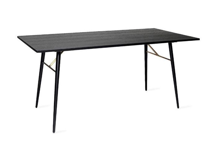Barcelona Dining Table Black & Copper