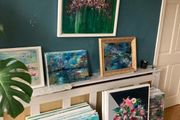 Original art Dublin Art  VIEW Friday 4th Sat 5 th September Irish Art abstract painting