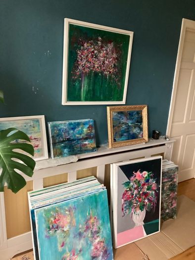 Original art Dublin Art  VIEW Friday 4th Sat 5 th September Irish Art abstract painting