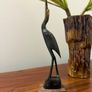 Vintage Pair of Horn Cranes Image 2