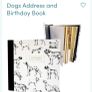 Brand New Dogs Theme Addresses and Birthdays Book Image 4