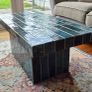 Bespoke handmade one off tiled Coffee Table Image 6