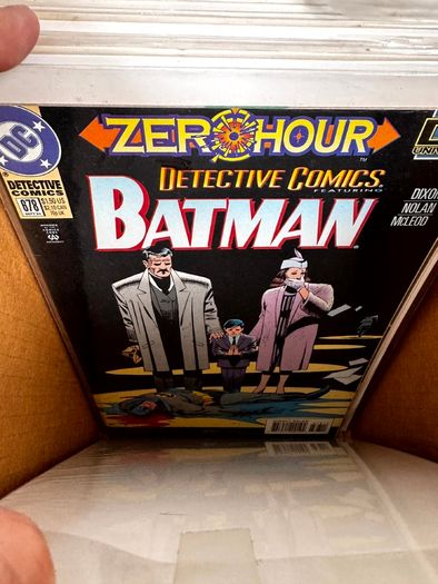 Detective Comics Batman Long Comic Box w 215 comics for Sale