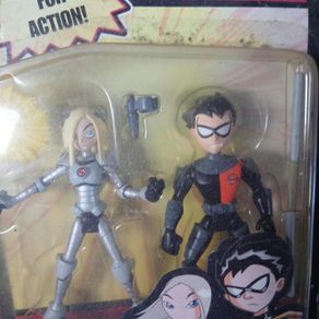 Teen Titans Go Robin and Terra action figures #DCComics