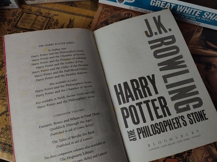 Harry Potter and the Philosopher's Stone ! RARE 3RD Printing ! 2013 ! by Bloomsbury !