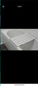 Like NEW Aidapt 27" Slatted Bath Board Seat - 6 Slate & Raised Toilet Seat Selling both for 20 Euro