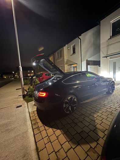 Audi A5 2.0 TDI 2016, Black on Black, 20" Wheels