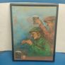 Pair Edward Tomkus watercolours - James Joyce & pub scene Image 6