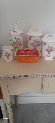 5 Piece French Kitchen Storage Set