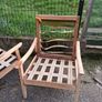 Mid Century Danish  Armchairs Frames Image 4