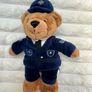 Harrods of London Exclusive British Policeman approx. 8" Bean Bear Plush Used Please see pictures Image 2