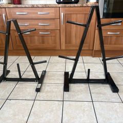 Gym Weight Plate Storage Racks / Trees