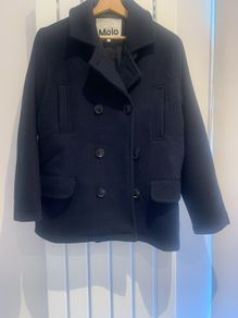 MOLO pea coat in navy (size 164, 14 yr old)