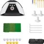 Golf Practice Net for Garden 10x7ft Hitting Enclosure with 3-in-1 Mat, Balls, Tee & Carry Bag - Durable Backyard Training Net for All Ages Including Kids Image 6