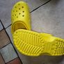 Yellow original crocs adults size 7 Image 2