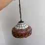 Tiffany Style Chandeliers Vintage Dining Room Pendant Light with 8 inch Shade Image 5
