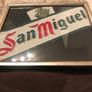 Framed San Miguel Linen Bar Signs Image 3