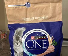 Purina One 3kg. New, sealed