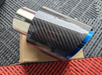 Carbon Fibre Car Motorbike Exhaust Tip