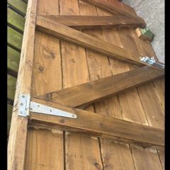 Timber side gate