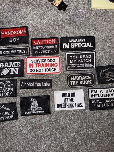 Velcro Morale Patches