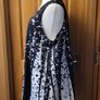 Longline black & white sleeveless top, Size 22, Brand new Image 2