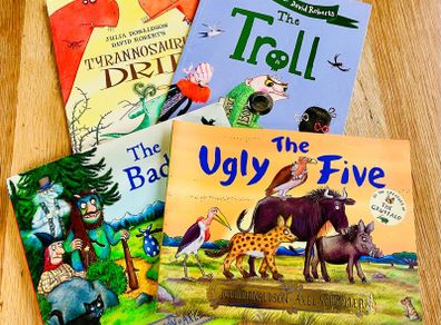 Julia Donaldson Book Bundle (4 Books) - Hardback Included - Kids Story Set