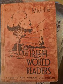 The Irish World Readers Middle Book. Rare First Edition Hardback BEAUTIFUL ILLUSTRATED. In Good Condition. See Photos For Same.