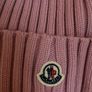 MONCLER wool beanie with Pom Pom Image 4