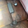 Electric Recliner Couch - Brown Leather Image 3