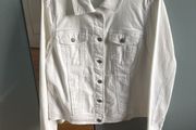 Women's White Denim Jacket