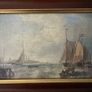 Pair of Vintage Framed Dutch Maritime Oleograph Prints (35 x 26 cm) Image 4