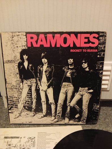 The Ramones Rocket to Russia 1st UK press 1977 rare ex