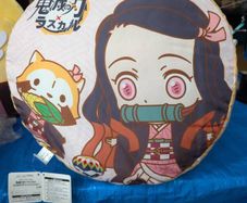 Demon slayer double sided anime cushion