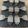 Kluson Waffle back Tulip guitar tuners Image 4