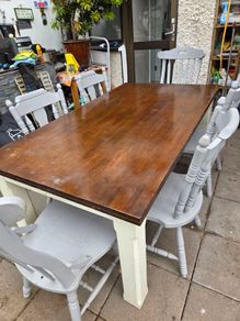 Table and 8 Chairs